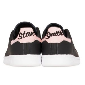 adidas Originals Adidas Stan Smith W Core Black/ Ice Pink/ Ftw White Lyst